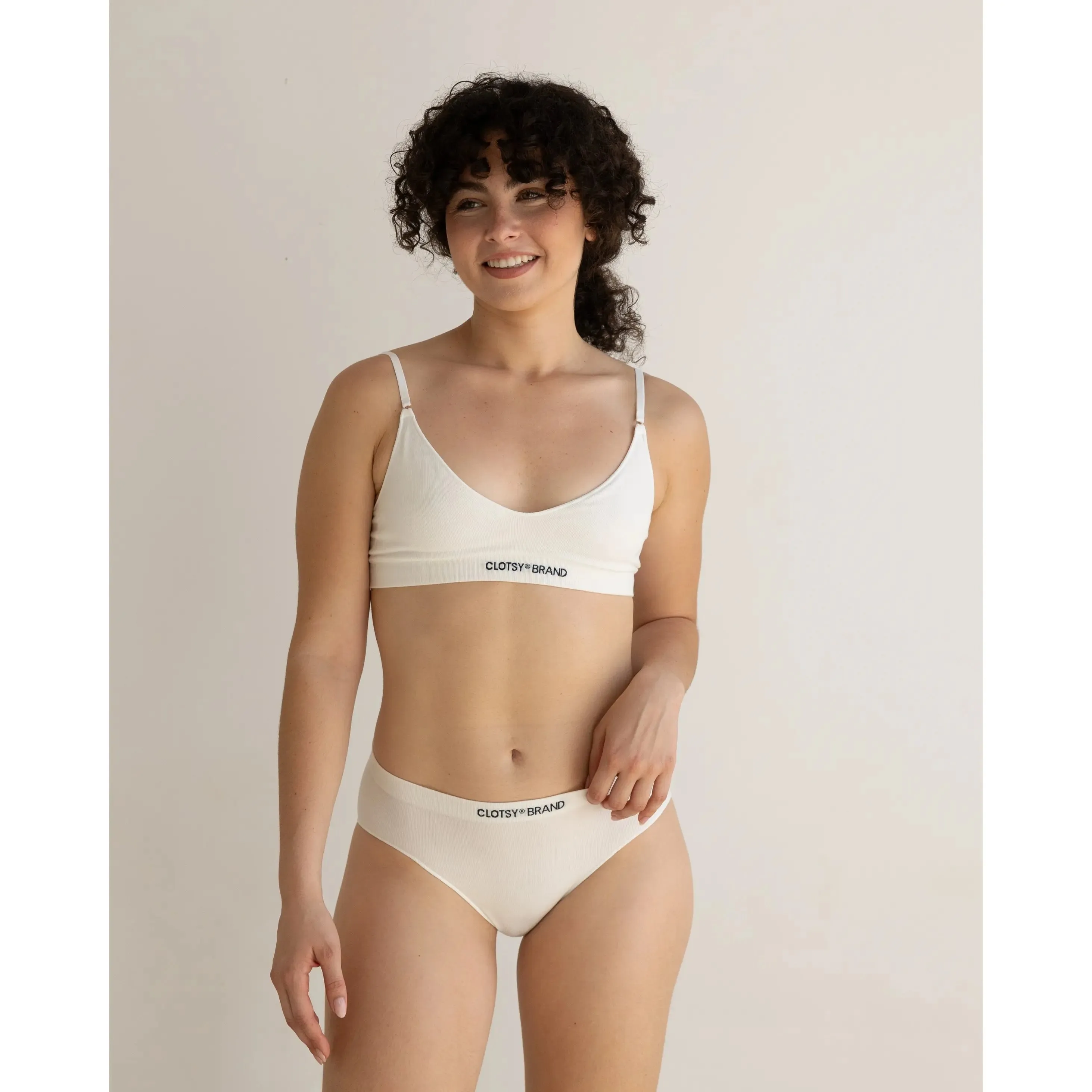 Clotsy Bralette 2pack White/Navy Blue sold by Ivalo.com product image thumbnail 5