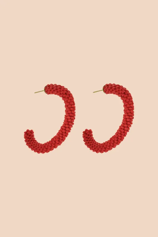 Gianna Earrings Red sold by Ivalo.com