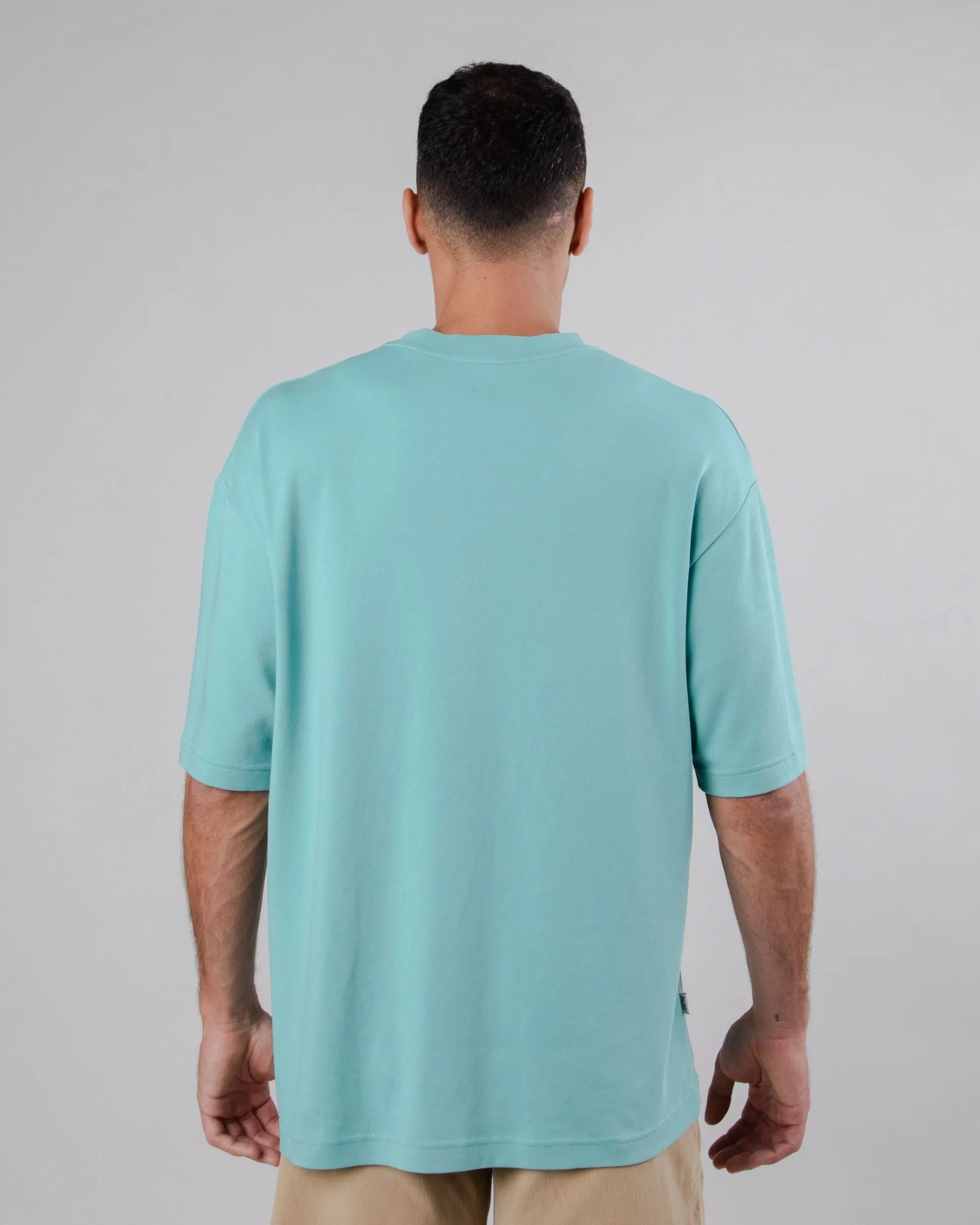 Interlock Oversize Cotton T-Shirt Ocean sold by Ivalo.com product image thumbnail 4