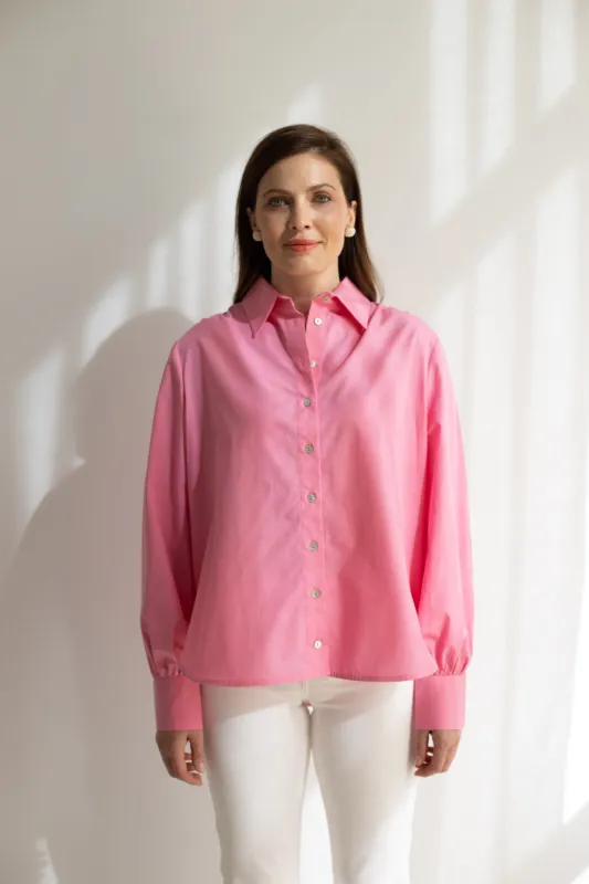Noel Button-up Shirt Pink sold by Ivalo.com