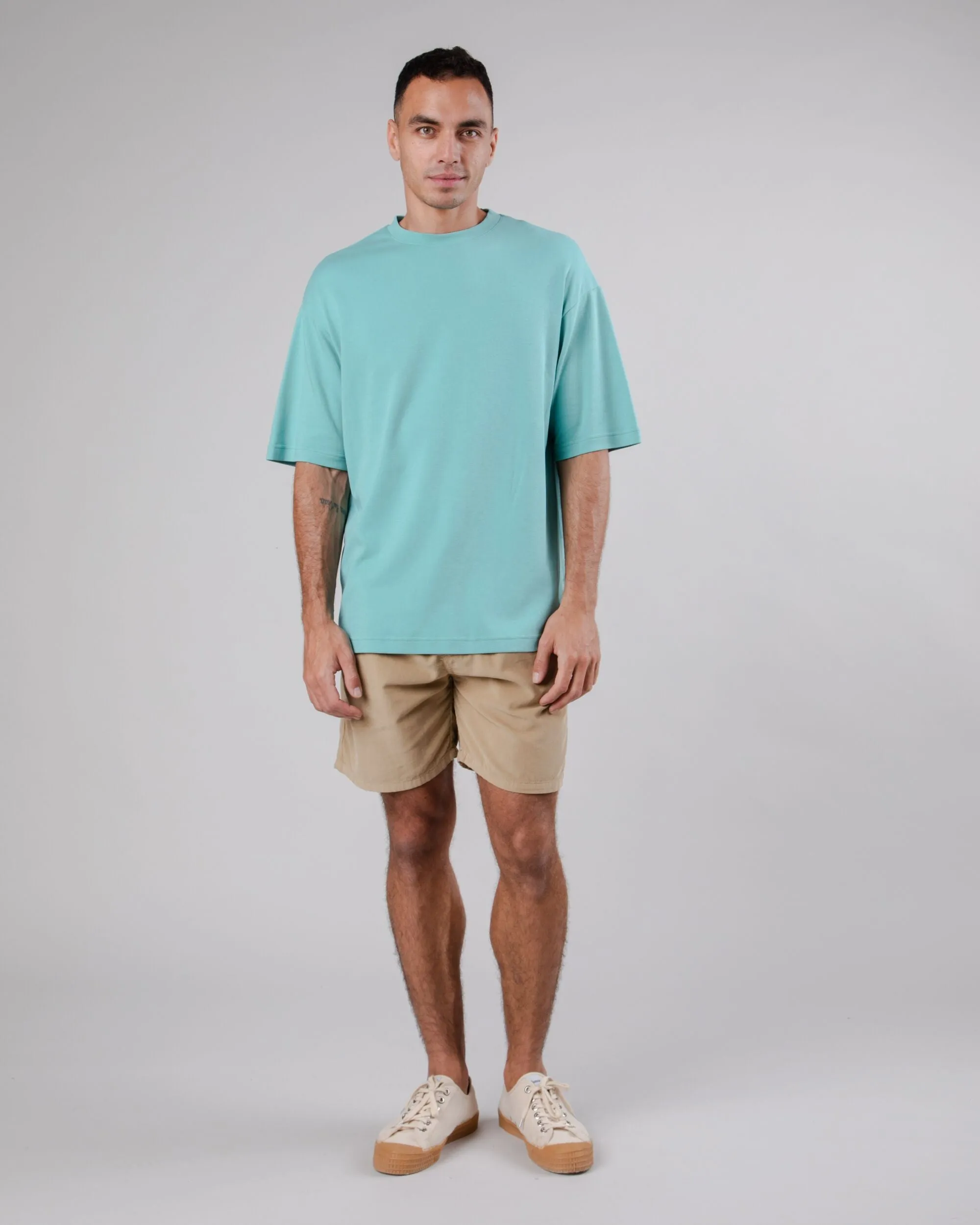 Interlock Oversize Cotton T-Shirt Ocean sold by Ivalo.com product image thumbnail 2