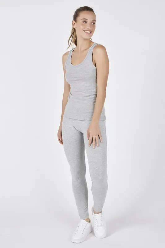 Women's Stretchy Tank Top Grey sold by Ivalo.com