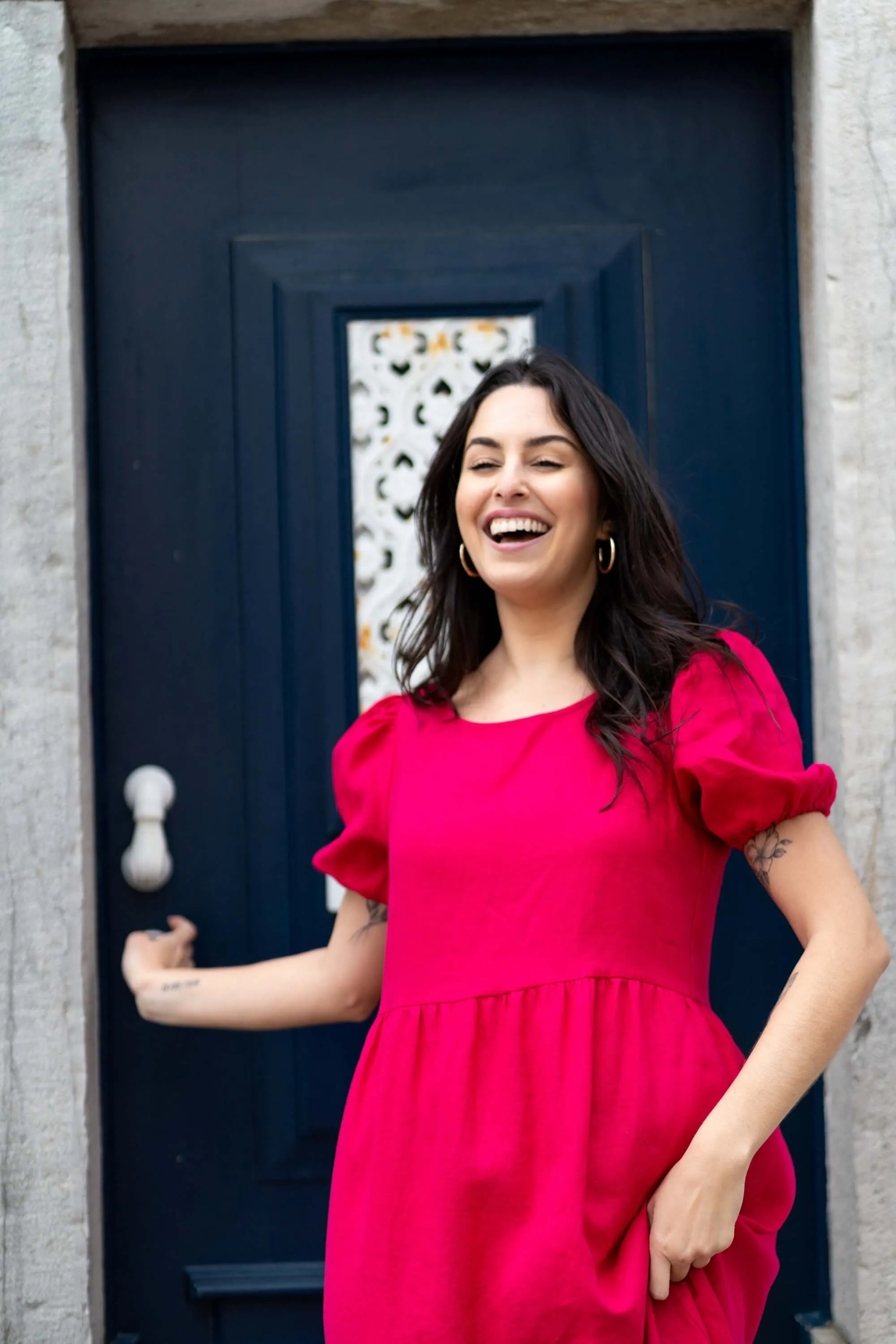 Astrid Dress Peacock Pink sold by Ivalo.com product image thumbnail 4