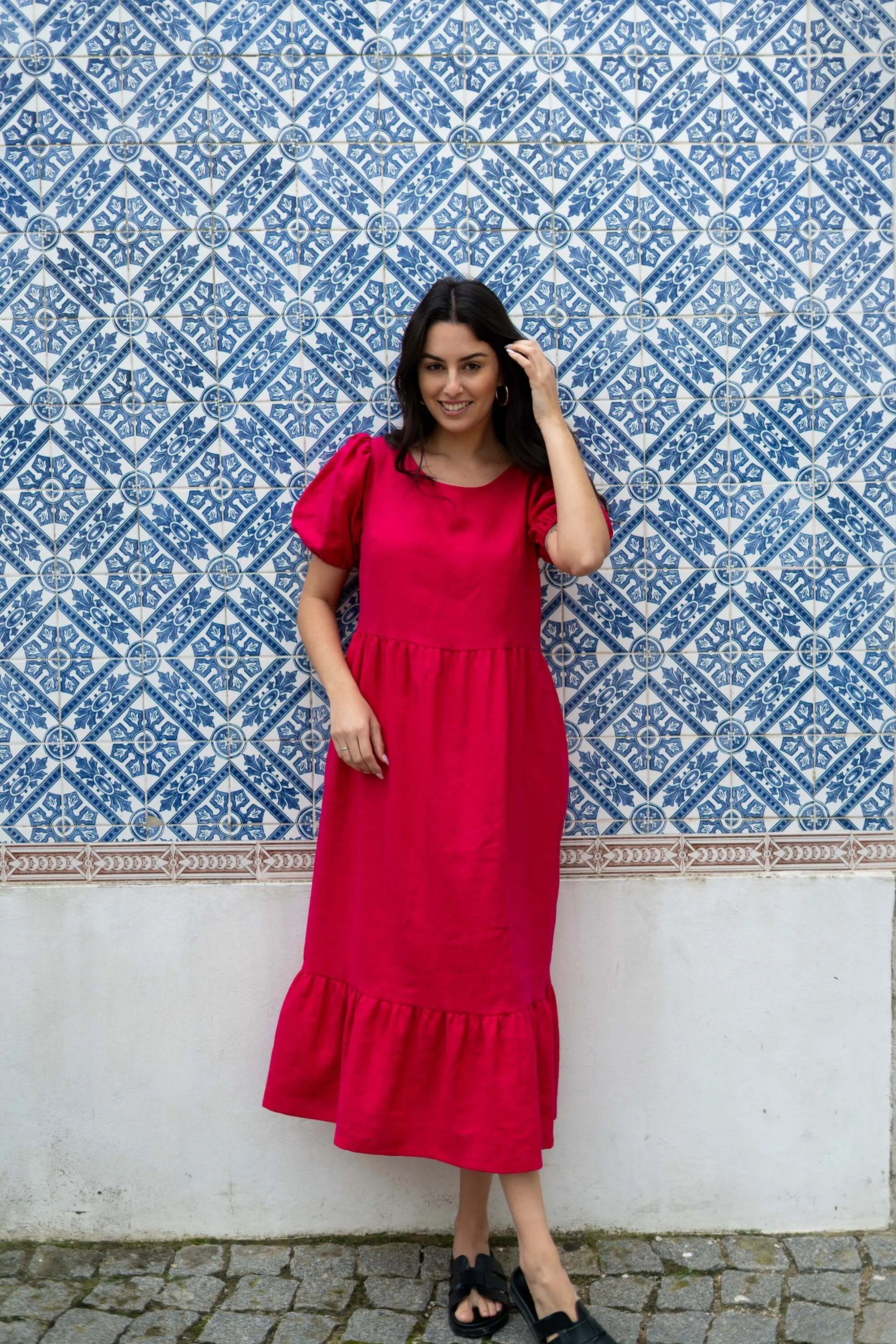 Astrid Dress Peacock Pink sold by Ivalo.com product image thumbnail 3