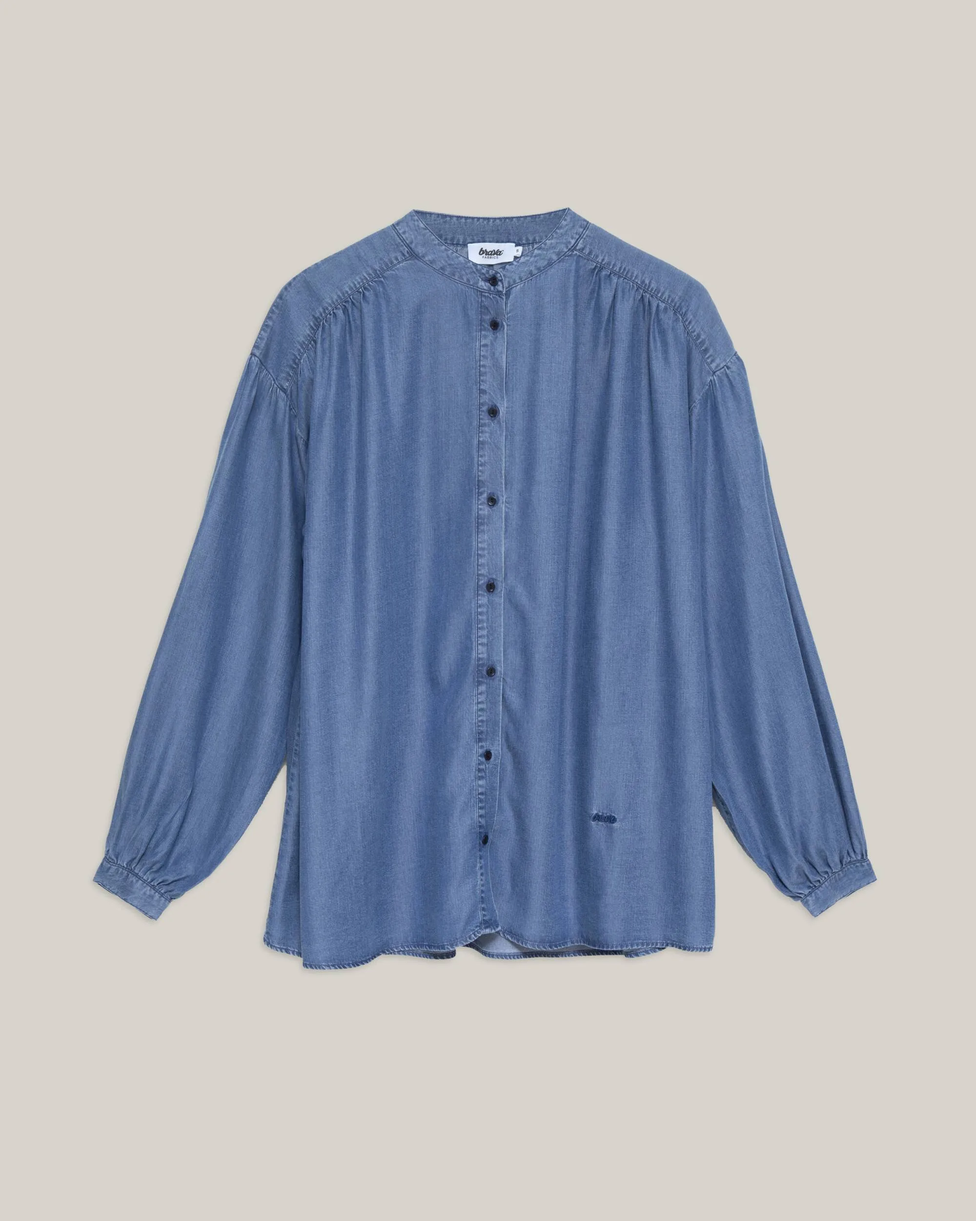 Boho Blouse Indigo Denim Blue sold by Ivalo.com product image thumbnail 2