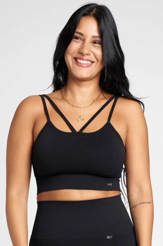 Feel Sports Bra Black sold by Ivalo.com
