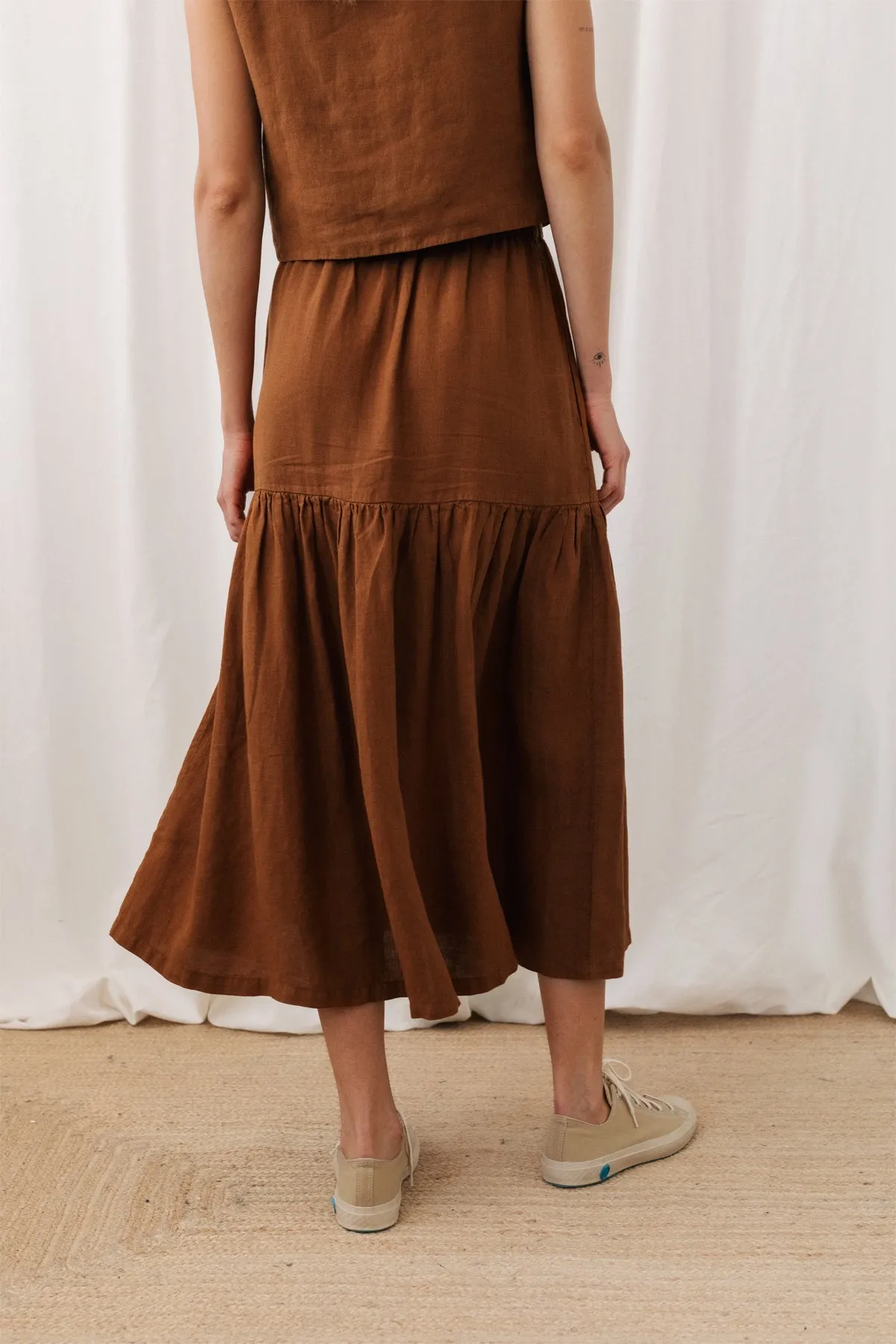 Lehman Skirt Umber Brown sold by Ivalo.com product image thumbnail 2