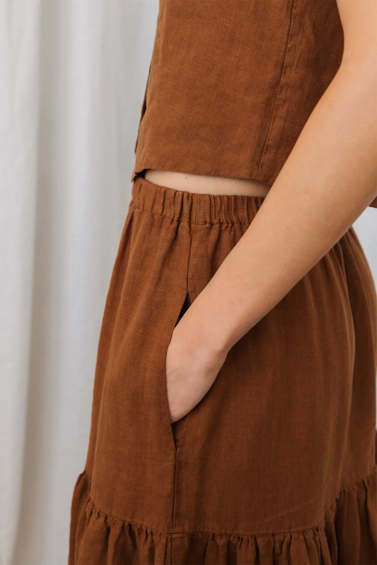 Lehman Skirt Umber Brown sold by Ivalo.com product image thumbnail 4