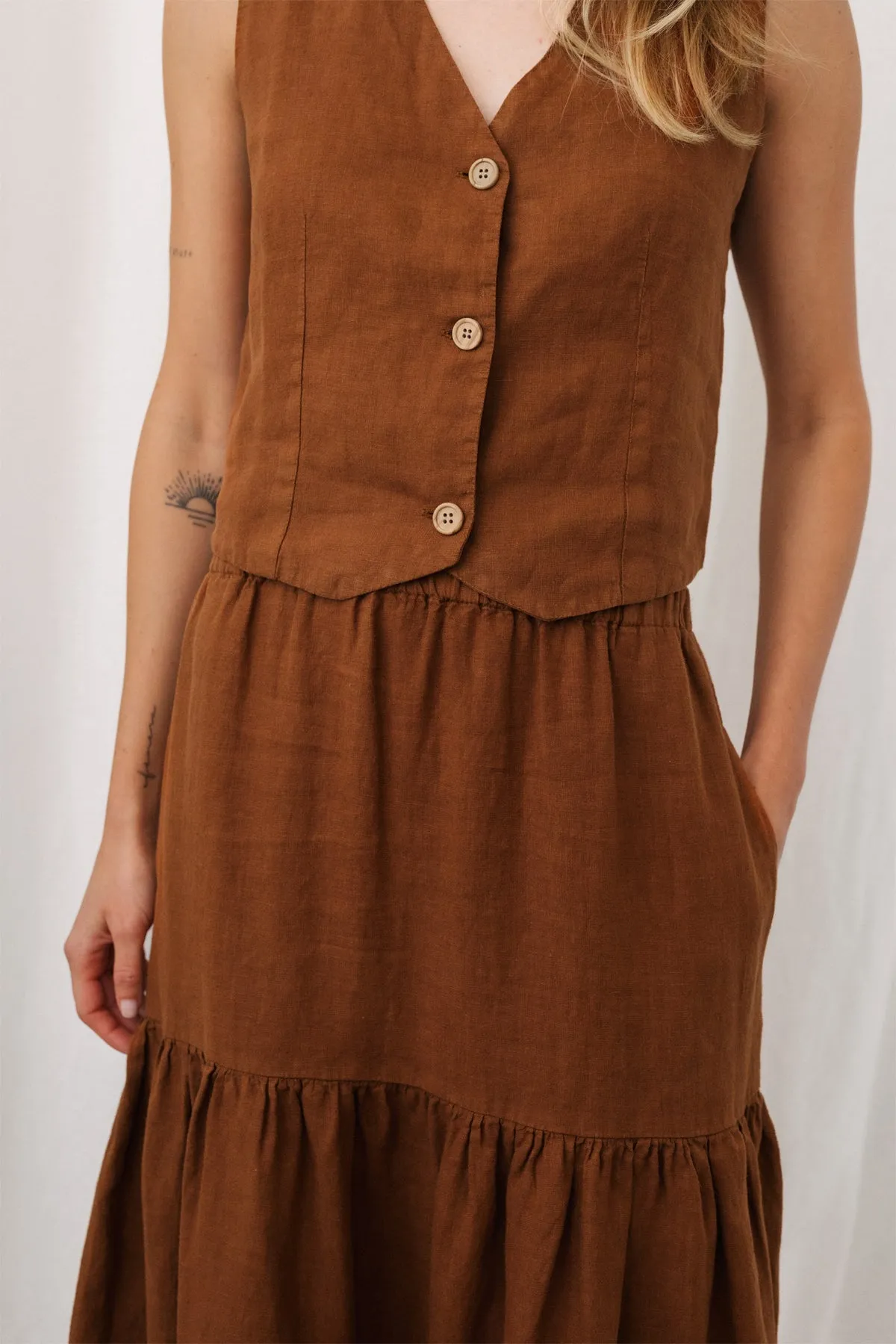 Lehman Skirt Umber Brown sold by Ivalo.com product image thumbnail 3