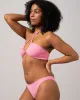 Strappy Bandeau Bikini Top Pink sold by Ivalo.com