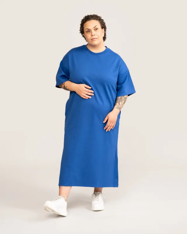 Boxy Dress Blue sold by Ivalo.com