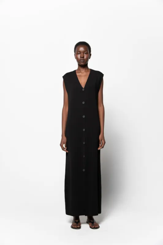 Merino Knitted Dress Black sold by Ivalo.com