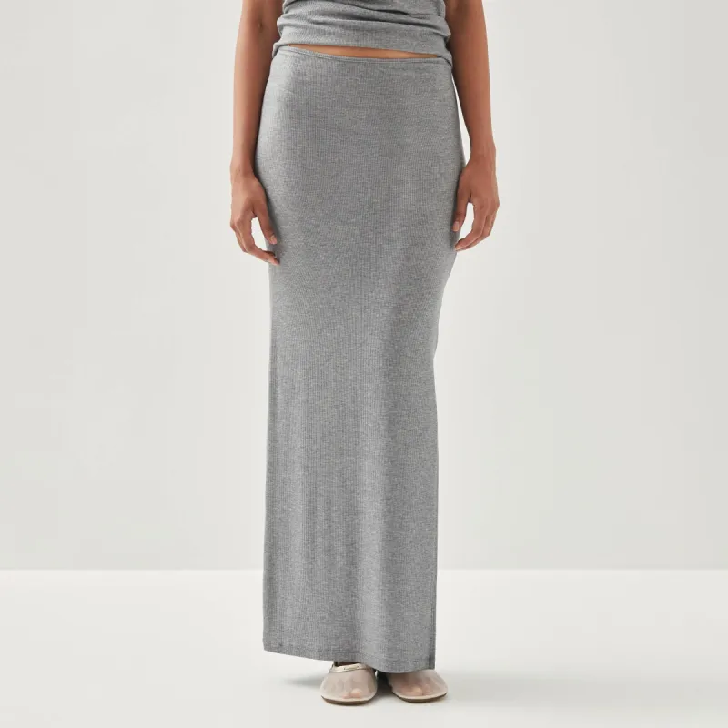 Perla Skirt Grey Melange sold by Ivalo.com