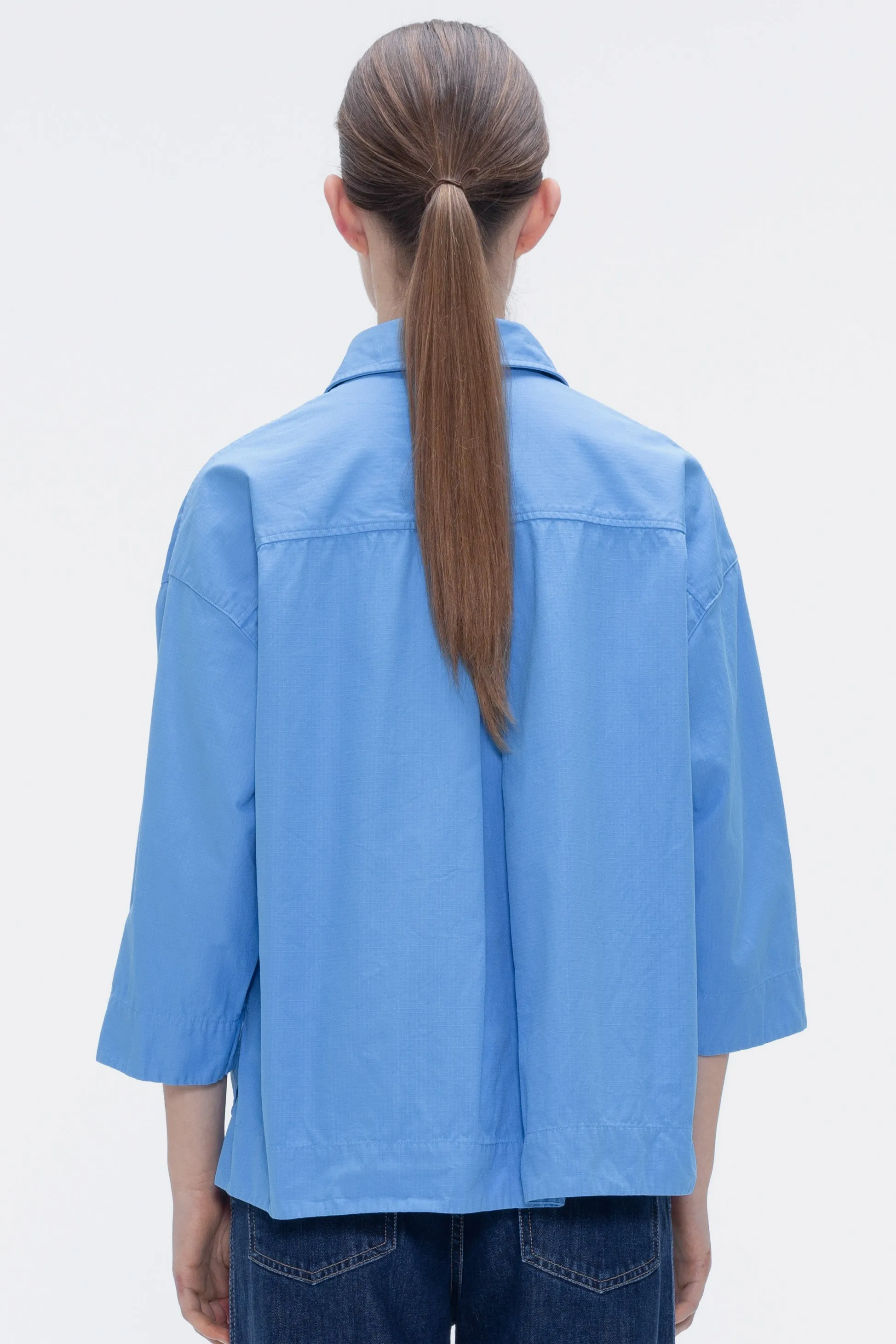 Flying Horse Button-up Shirt Blue sold by Ivalo.com product image thumbnail 3