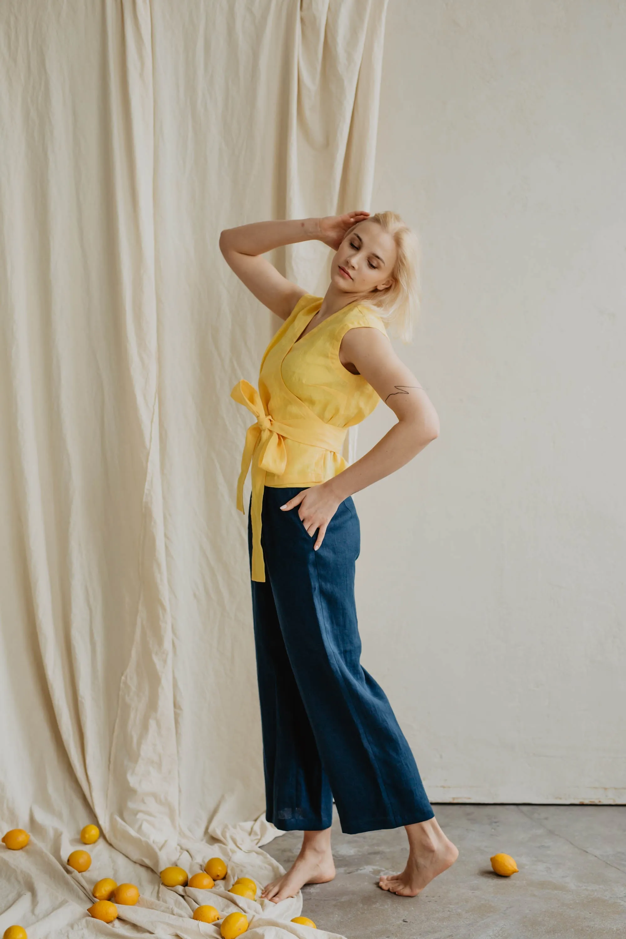 Viltė Linen Pants sold by Ivalo.com product image thumbnail 3