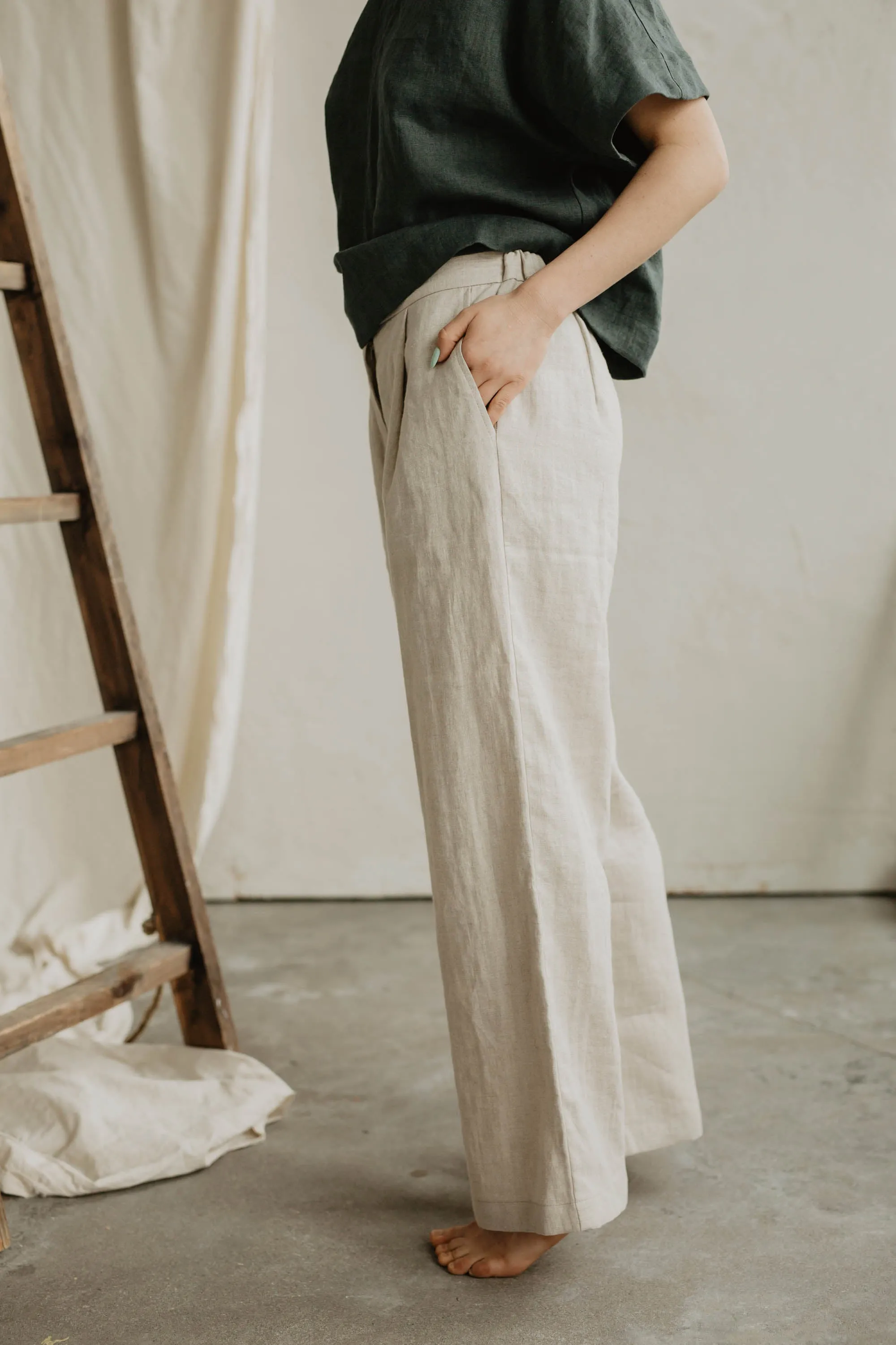 Viltė Linen Pants sold by Ivalo.com