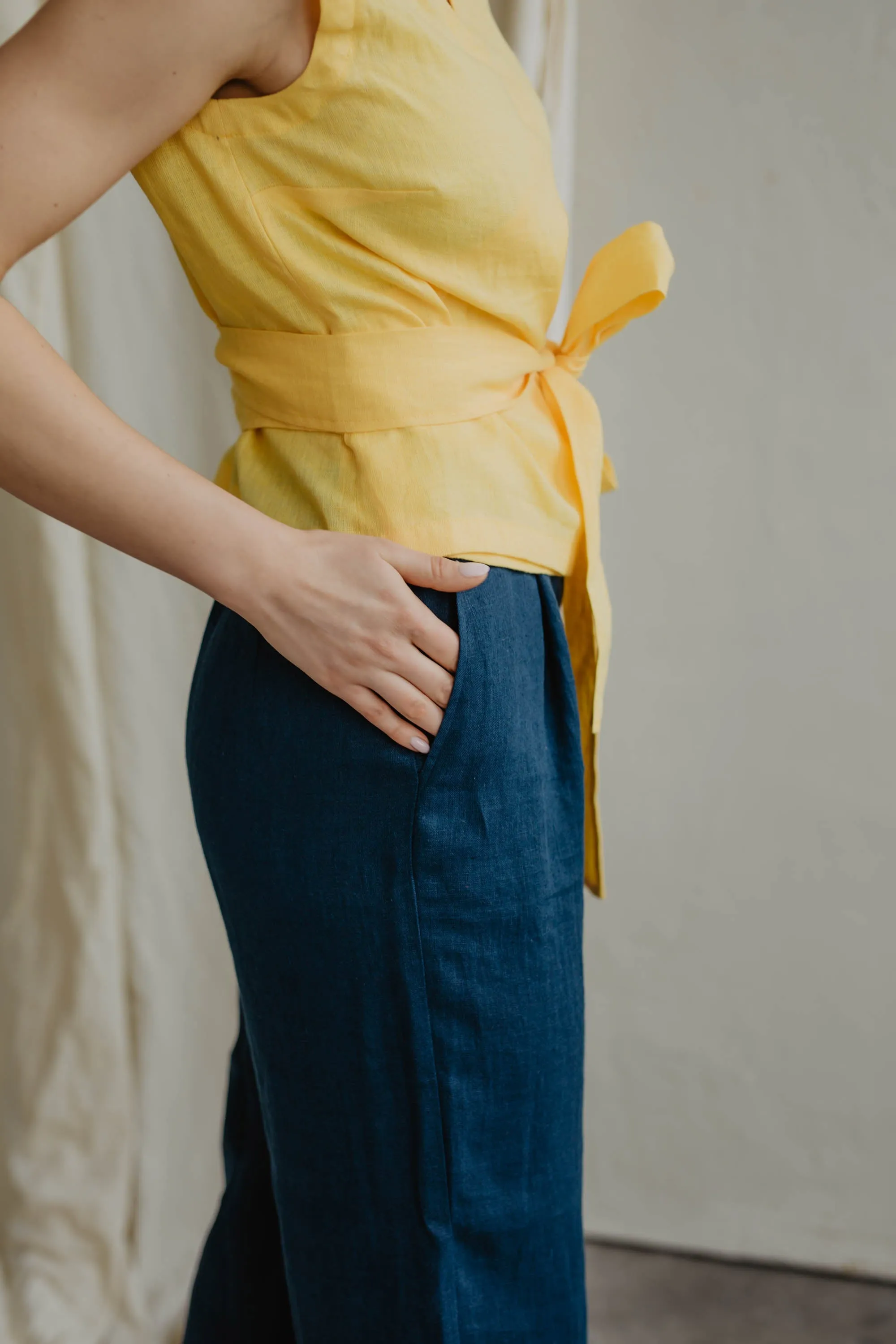 Viltė Linen Pants sold by Ivalo.com product image thumbnail 4