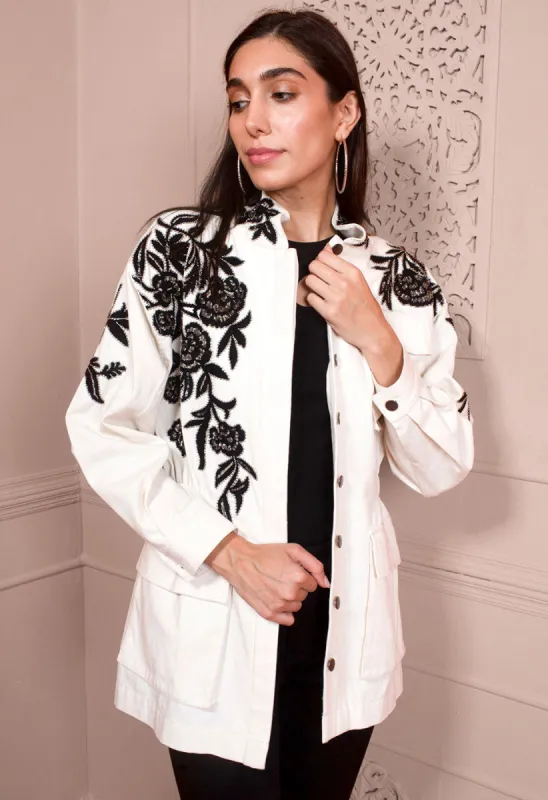 Appoline Jacket White sold by Ivalo.com