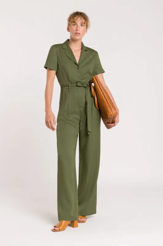 Leonor Jumpsuit Clover Green sold by Ivalo.com