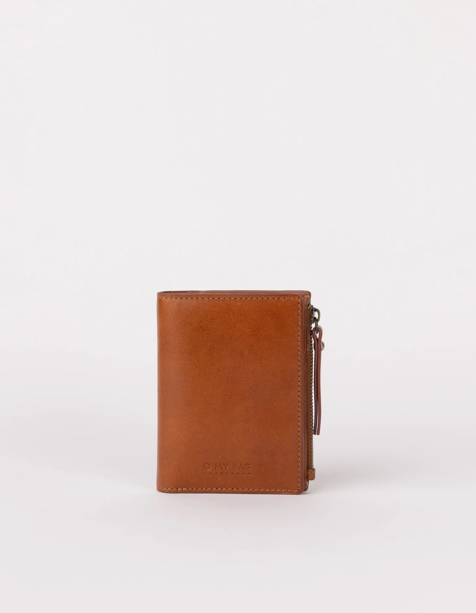 Jamie Wallet Cognac Classic Leather sold by Ivalo.com