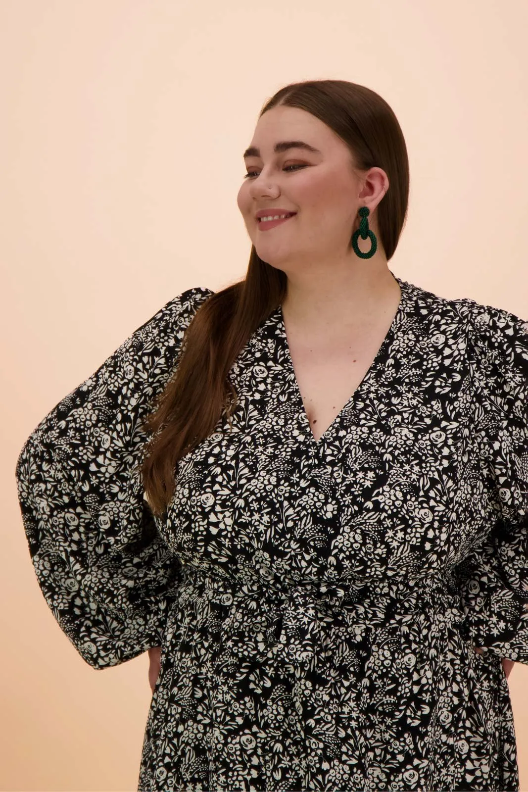 Wrap Dress Night Meadow sold by Ivalo.com product image thumbnail 4