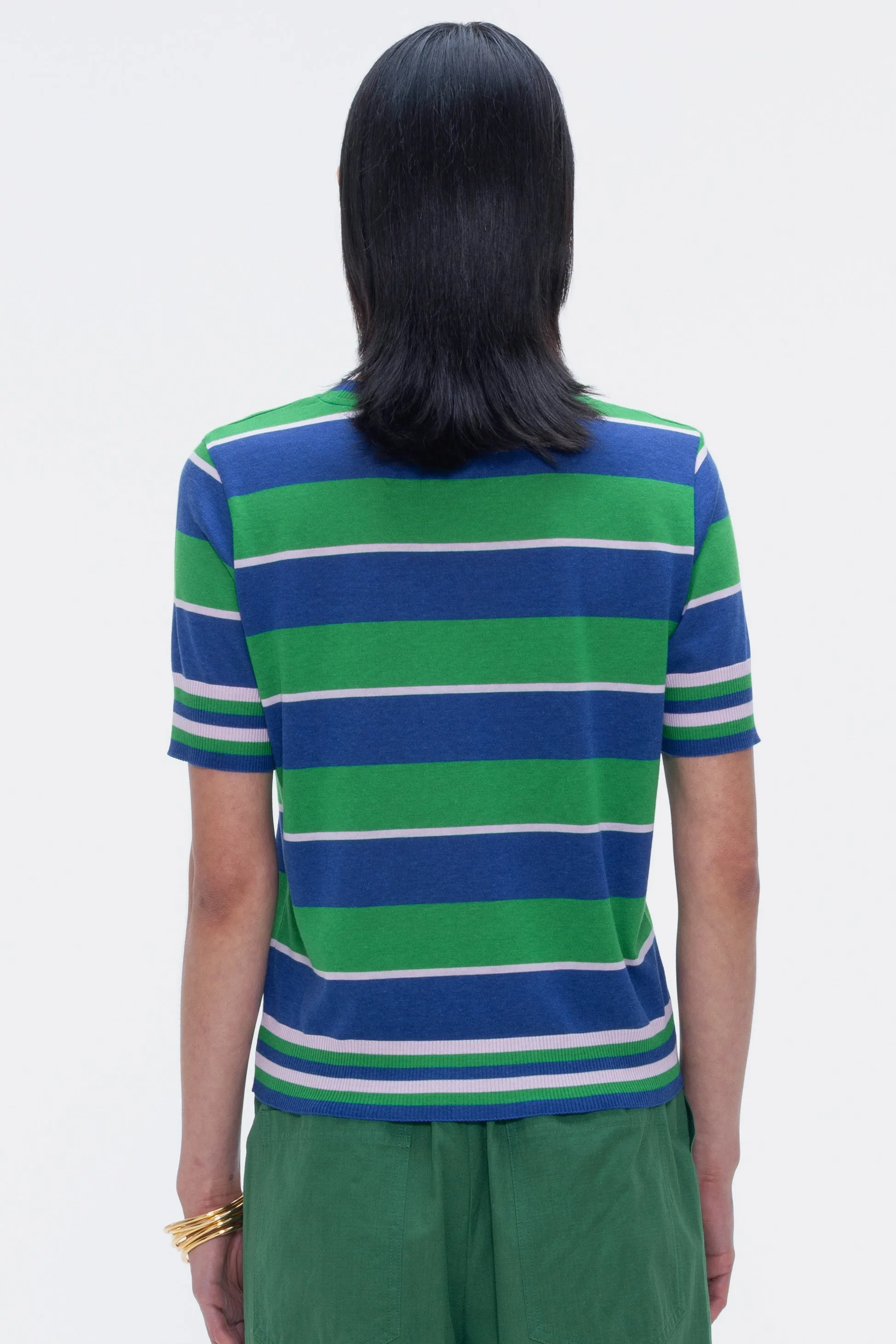 Vitex Striped T-Shirt Green sold by Ivalo.com product image thumbnail 2