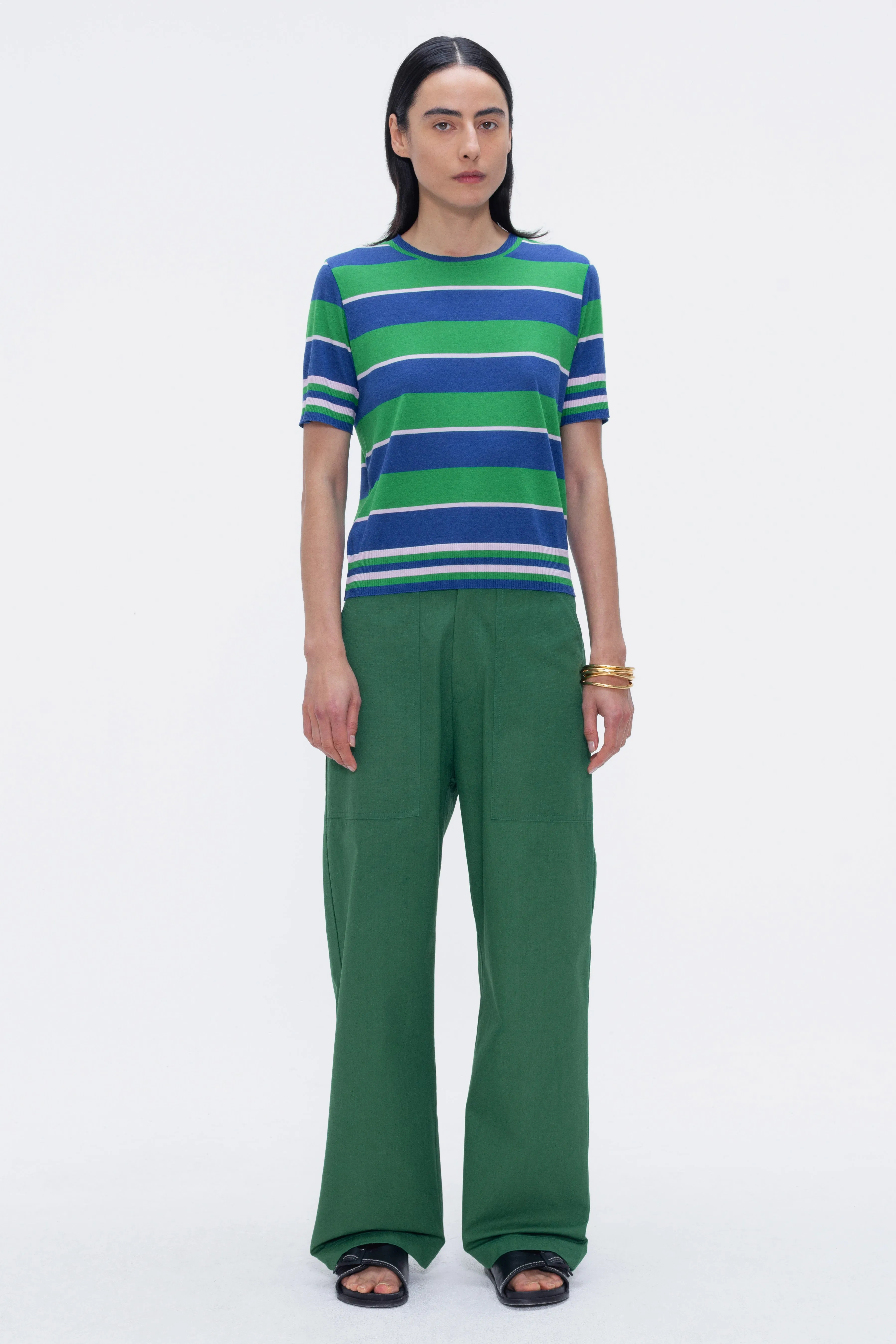 Vitex Striped T-Shirt Green sold by Ivalo.com product image thumbnail 3