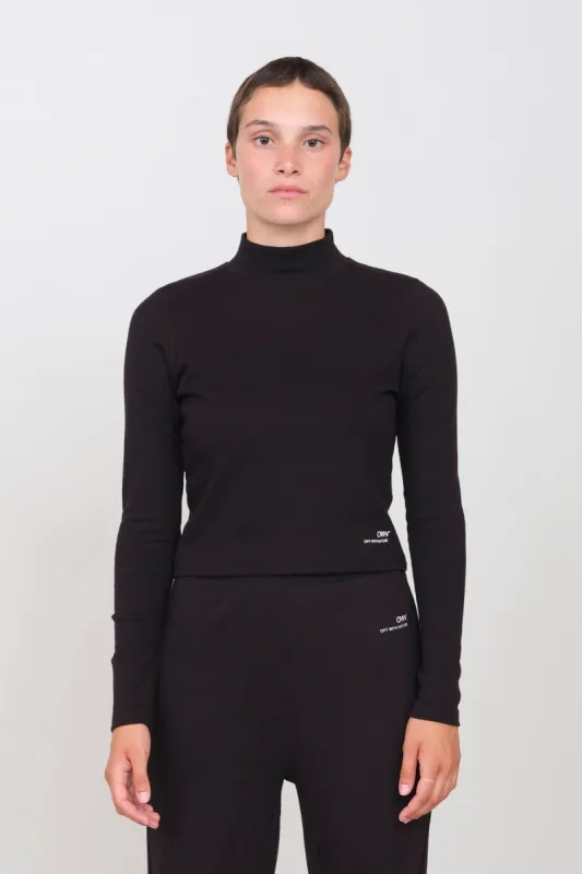 Interlock Turtleneck Black sold by Ivalo.com