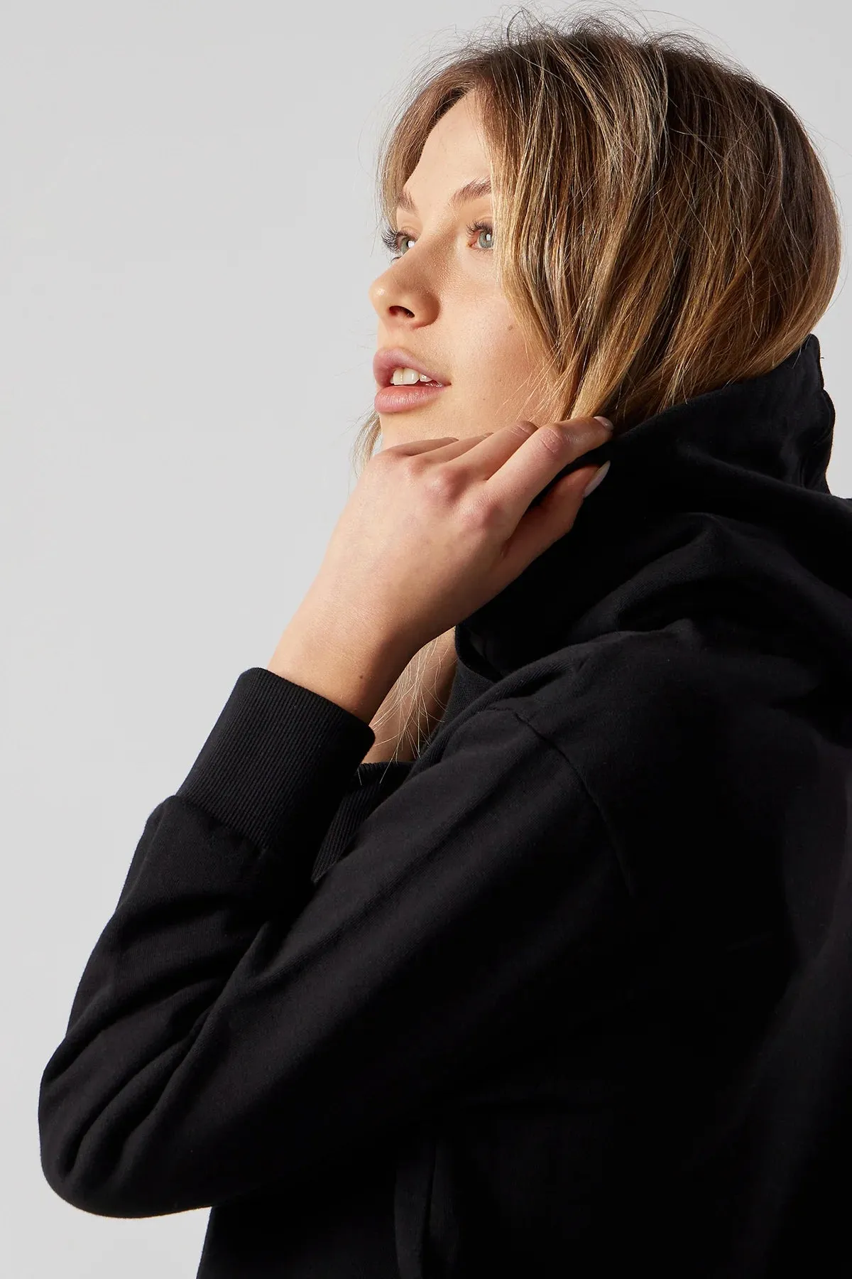 Women's Sweatsuit Set With Slits Black sold by Ivalo.com product image thumbnail 4