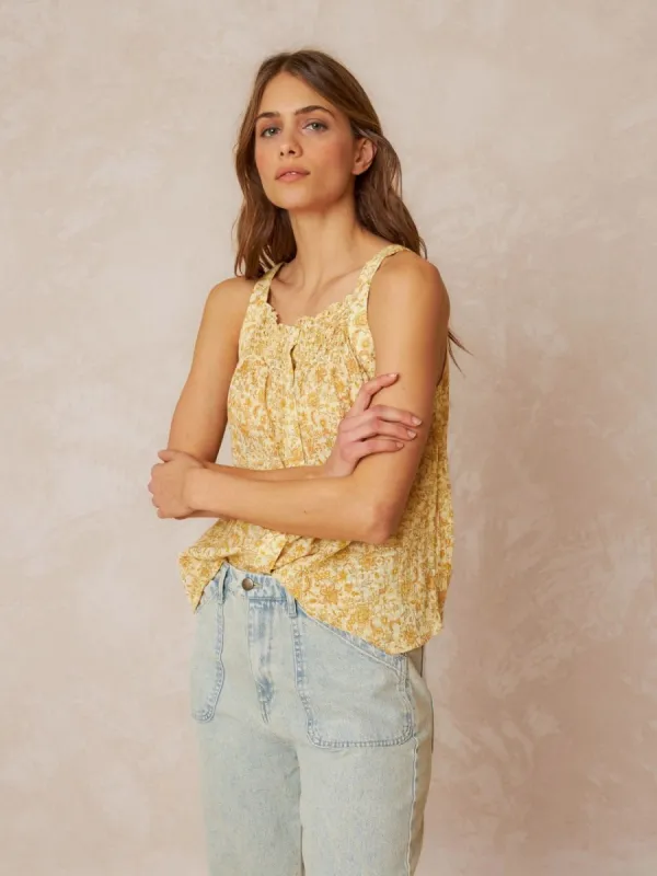 Strappy Prairie Shirt Yellow sold by Ivalo.com