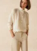 Wide Leg Pants Rustic Twill Beige sold by Ivalo.com