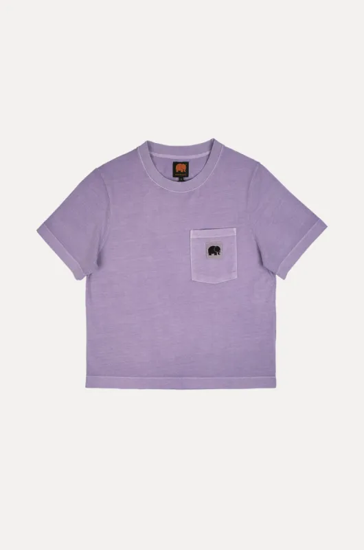 Women's Garceta Pigment Dyed T-Shirt Lavender sold by Ivalo.com