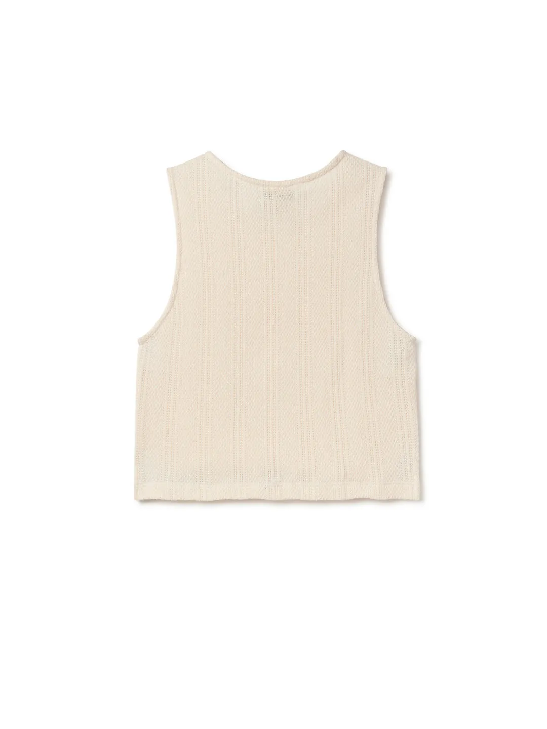 Ingaro Sleeveless Top Ecru White sold by Ivalo.com product image thumbnail 5