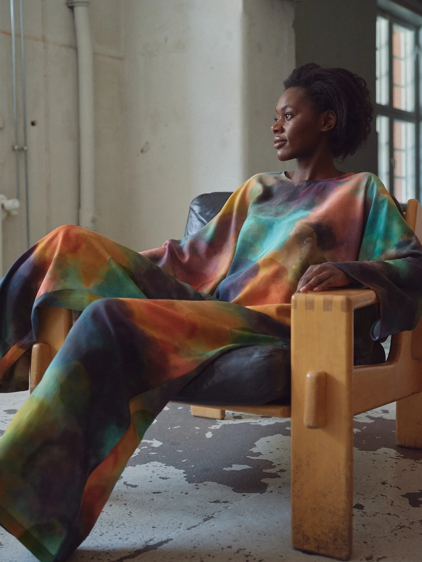 Wide Leg Tencel Pants Clouds sold by Ivalo.com product image thumbnail 5