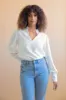 Orchidée Blouse White sold by Ivalo.com