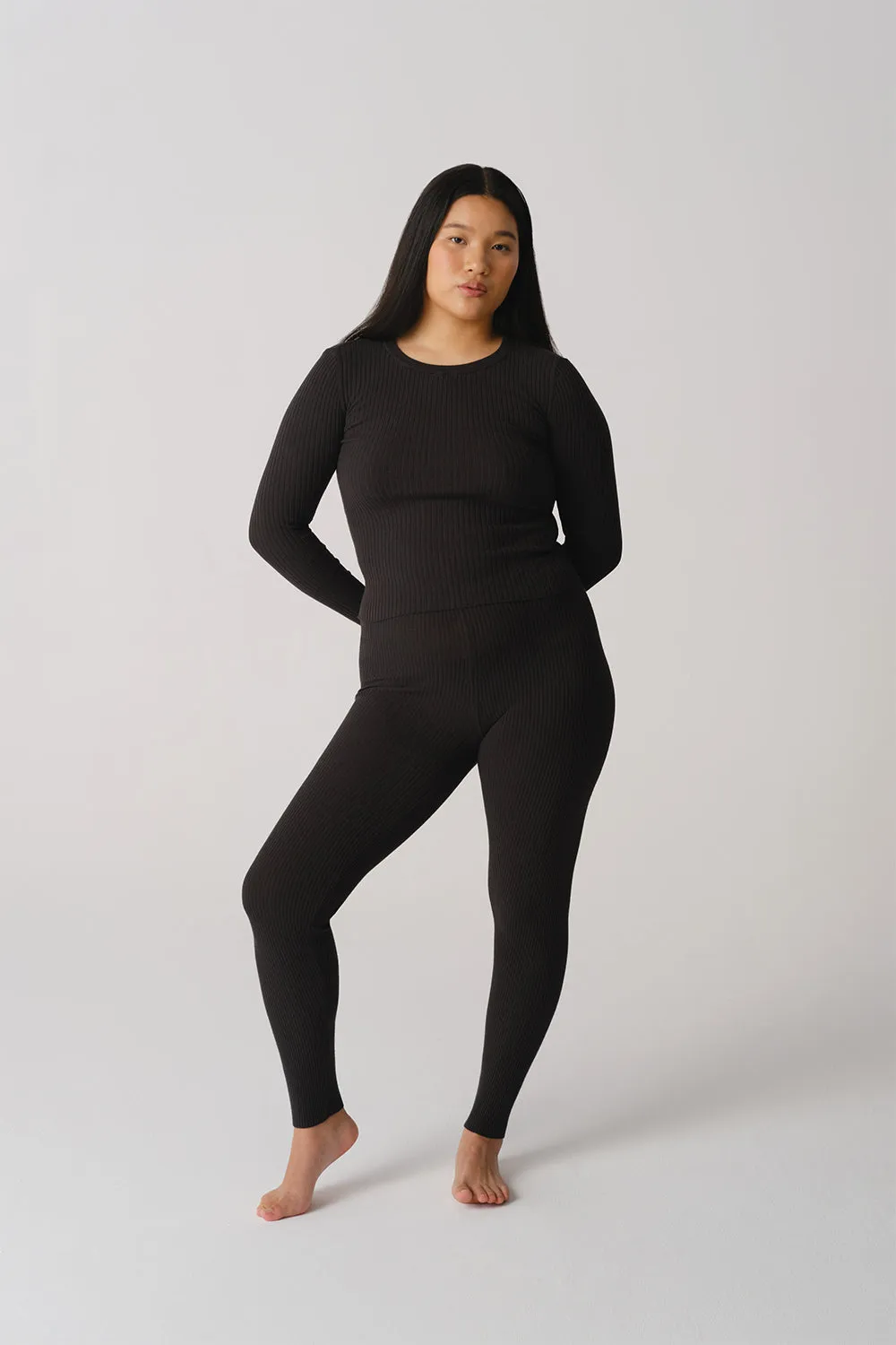 Lunga Leggings Ebano Black sold by Ivalo.com