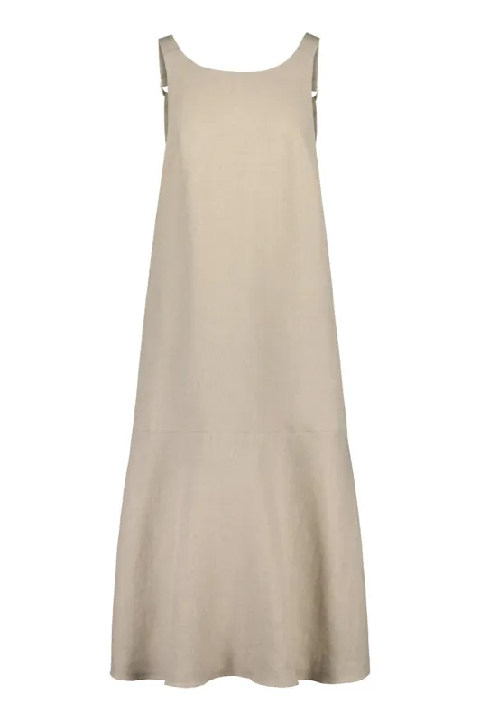 Almas Hemp Dress Beige sold by Ivalo.com