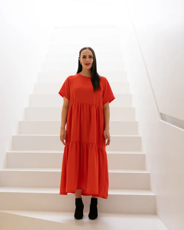 Kielo Dress Red sold by Ivalo.com