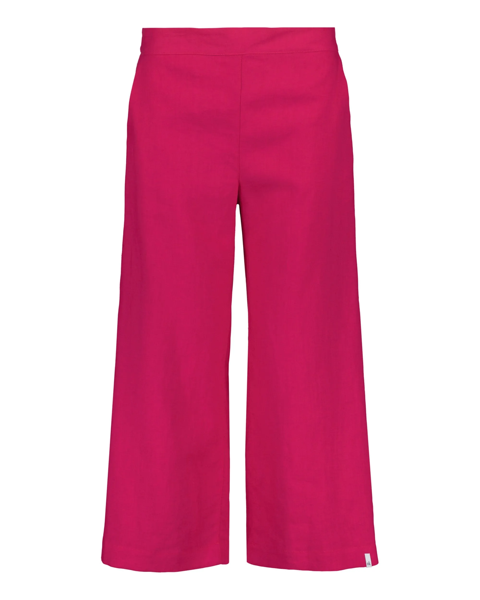 Culottes Linen Trousers Peacock Pink sold by Ivalo.com product image thumbnail 2
