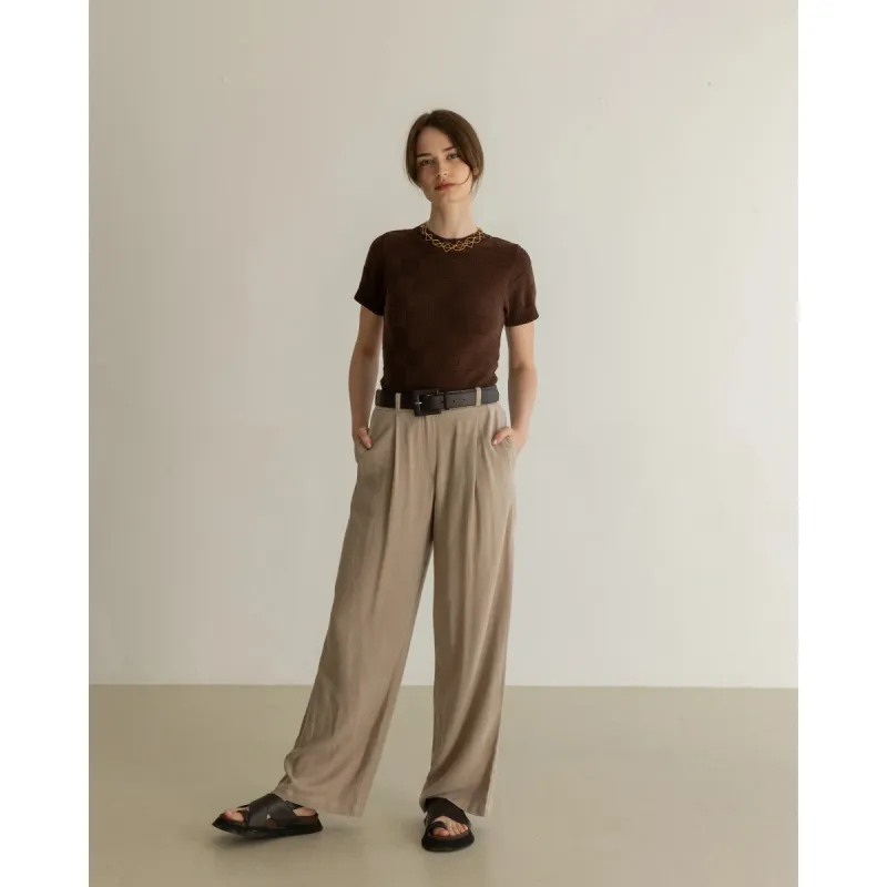 Ciutadella Trousers Beige sold by Ivalo.com
