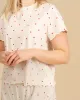 Hearts Sleepwear Set White sold by Ivalo.com