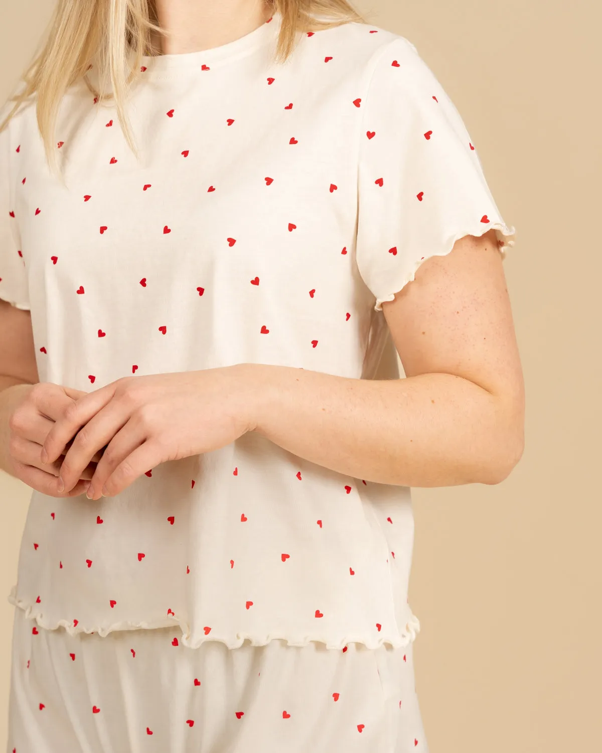 Hearts Sleepwear Set White sold by Ivalo.com product image thumbnail 2