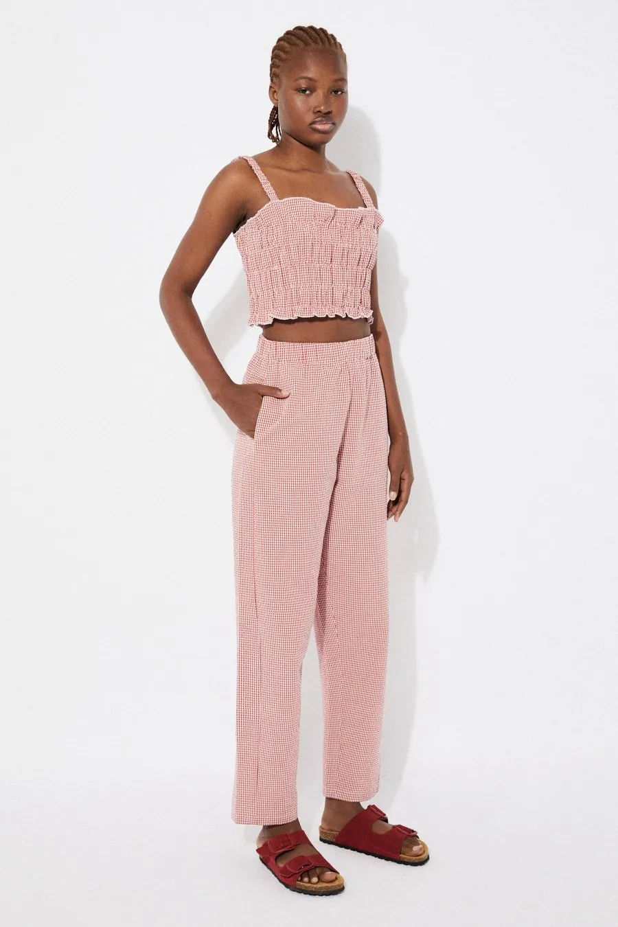 Bang Checkered Pants Rose sold by Ivalo.com product image thumbnail 4