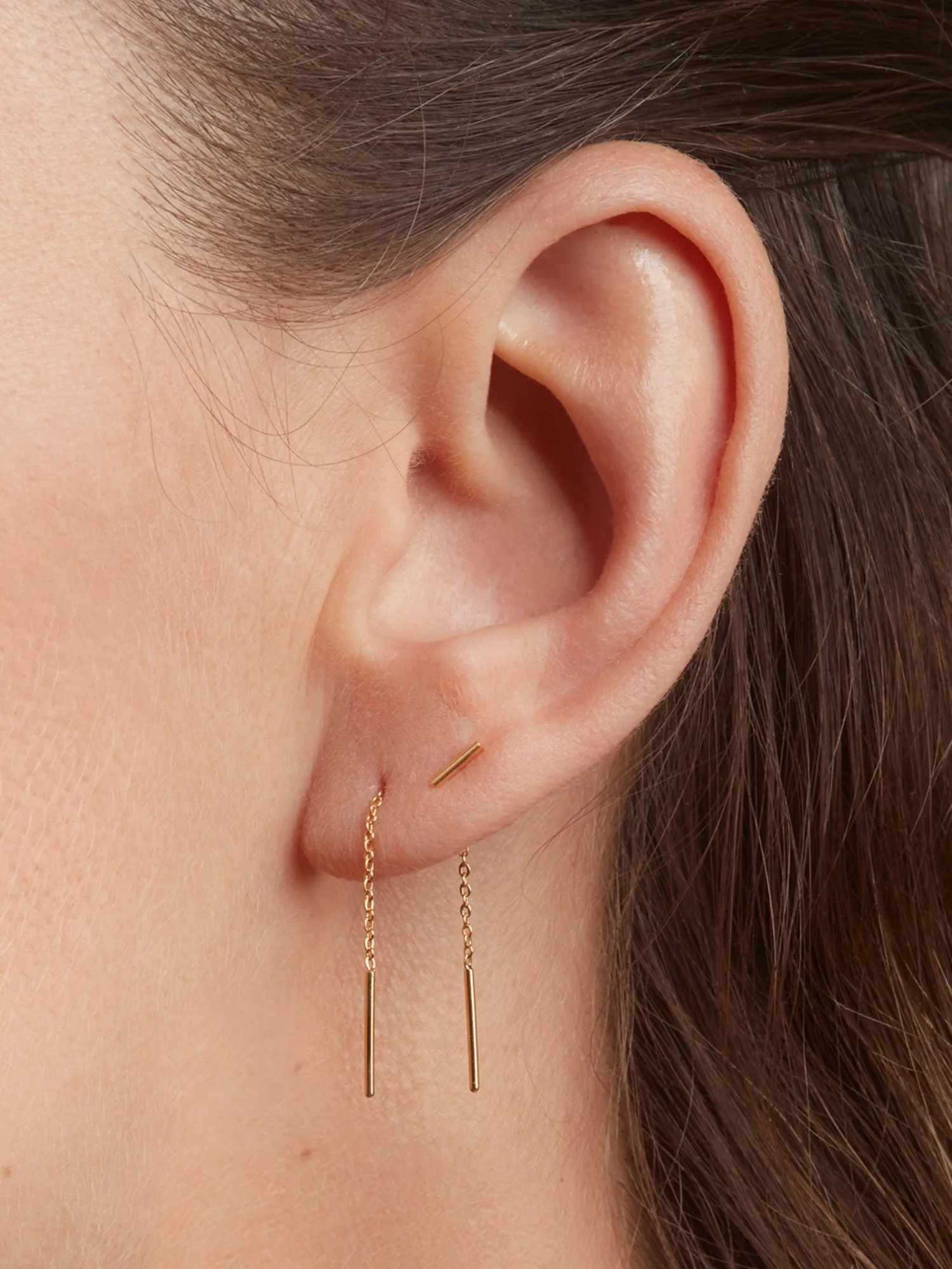 Marius Earrings Gold sold by Ivalo.com product image thumbnail 2