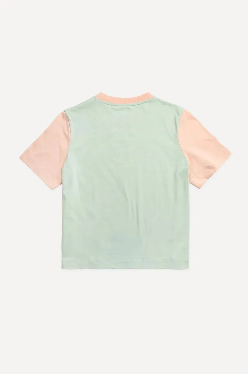 Women's Color Block T-Shirt Mint Green sold by Ivalo.com product image thumbnail 4