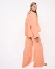 Oversize Shirt With Wide Cuff Peach sold by Ivalo.com