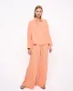 Oversize Shirt With Wide Cuff Peach sold by Ivalo.com