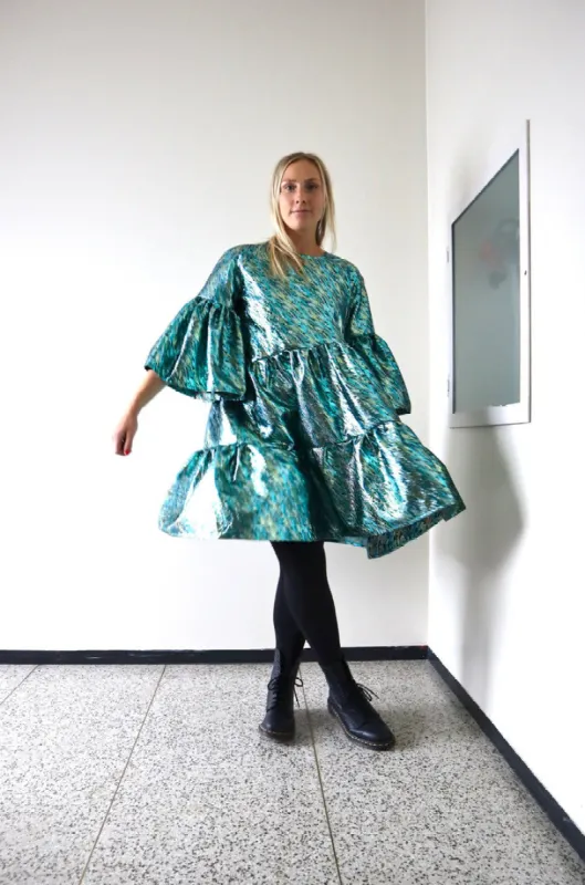 Lush Dress Green Jacquard sold by Ivalo.com