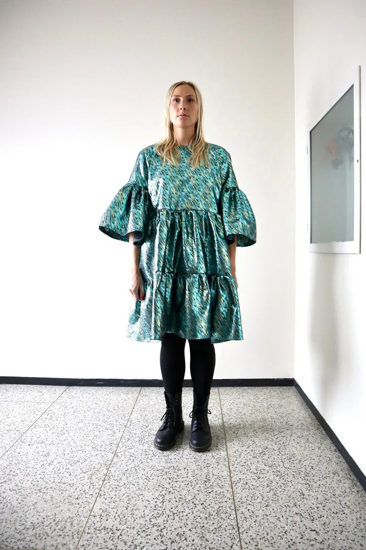 Lush Dress Green Jacquard sold by Ivalo.com product image thumbnail 2