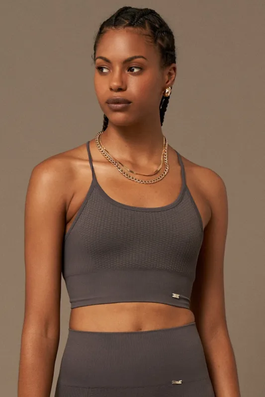 Vinyasa Sports Bra Grey sold by Ivalo.com